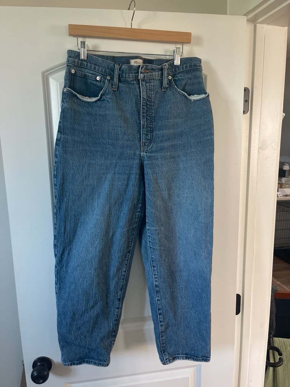 Madewell Balloon Jeans Size 32